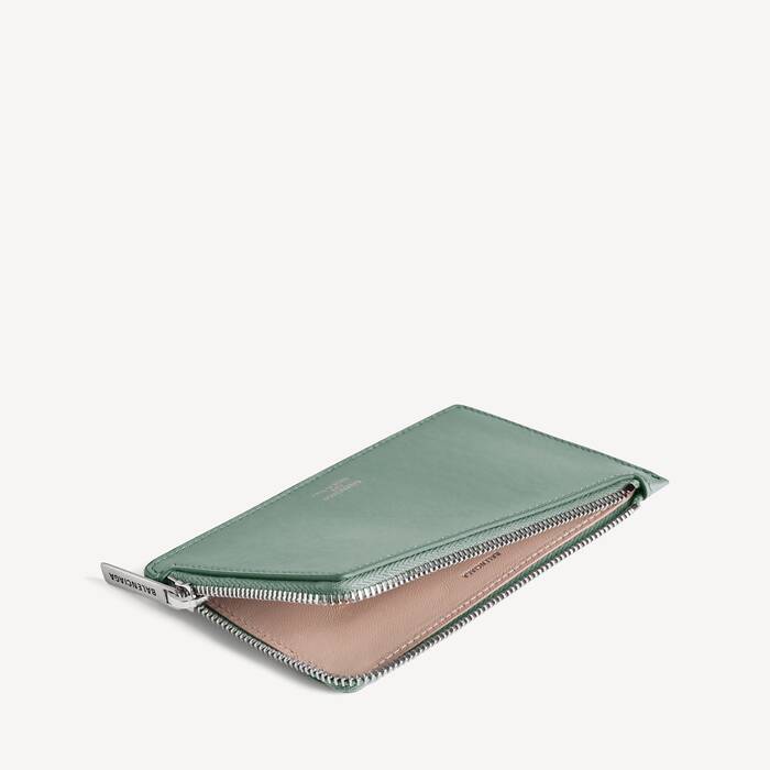 ヘリテージ グリーン/ブラッシュ の ウィメンズ Envelope ロング コイン&カードホルダー - ウィメンズ | Balenciaga 日本 JA - Image 3