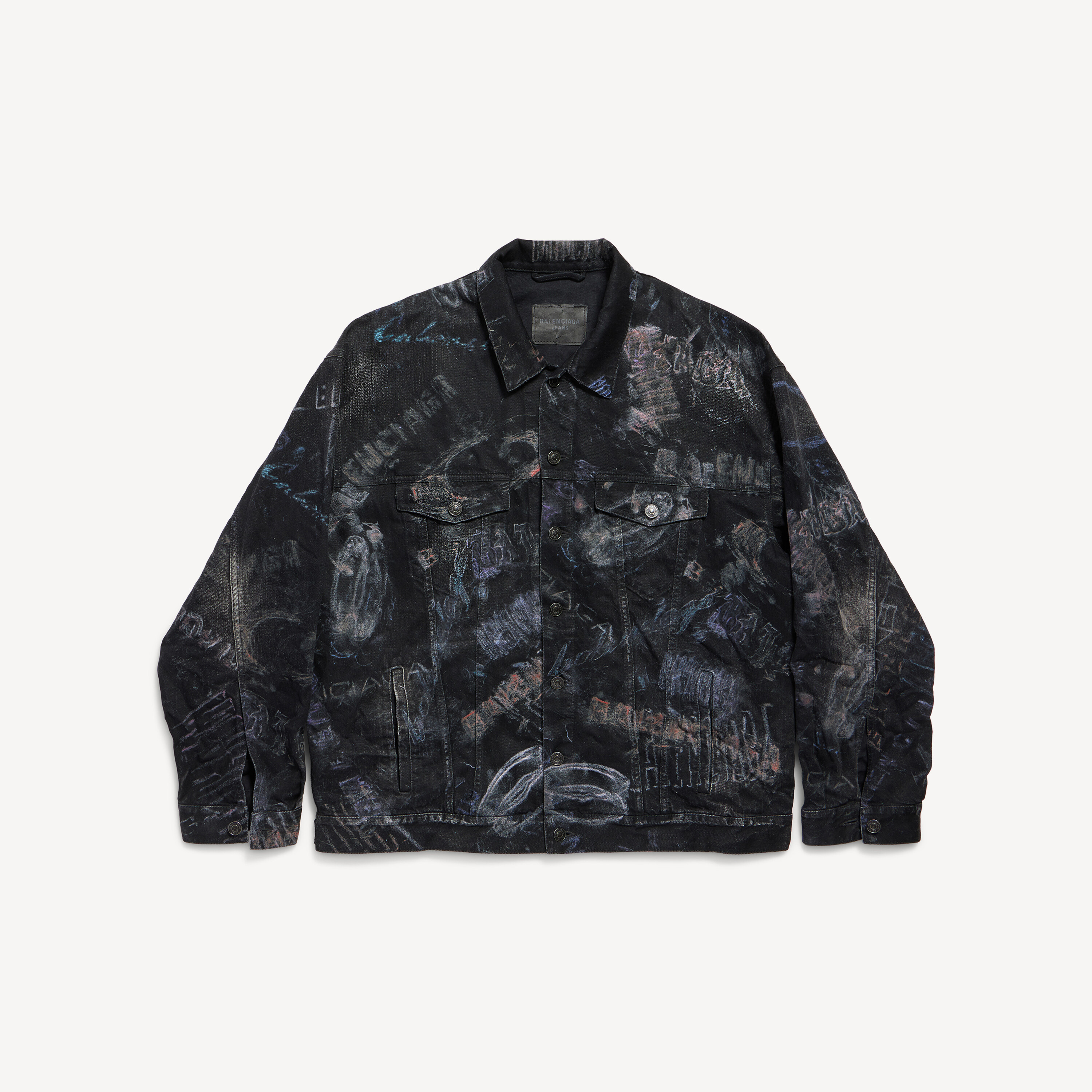 BALENCIAGA PIERCED ジャケット オーバーサイズ ブラック オーバーサイズ ジャケット