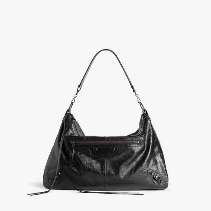 Le City Moto Tasche Gro&szlig; f&uuml;r Herren in Schwarz - Herren | Balenciaga Schweiz DE - Image 1