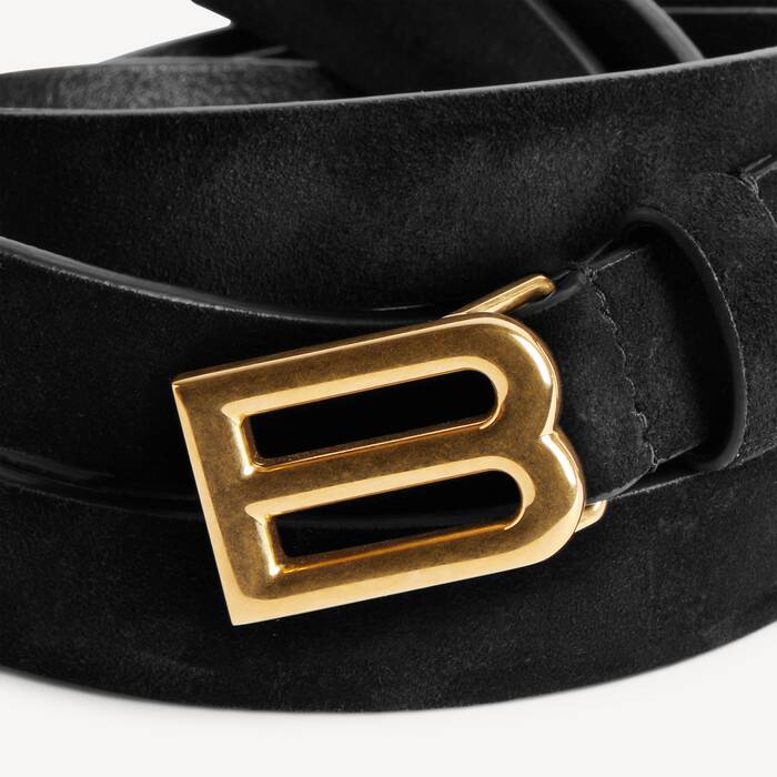 Women's Bolero B Belt in Black - Women | Balenciaga Bulgaria EN - Image 3