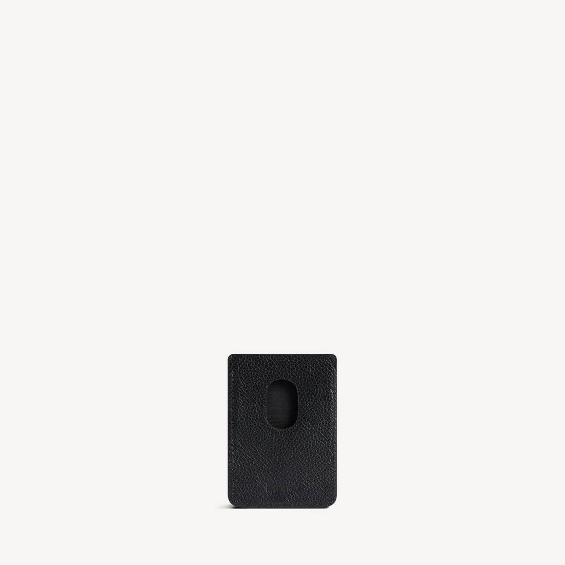 Men's Cash Magnet Card Holder in Black | Balenciaga Romania EN - Image 2