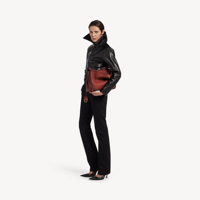 Women's Rodeo Handbag Medium in Brick - Women | Balenciaga Canada EN - Image 3
