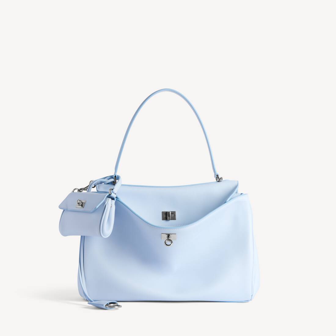 Women's Rodeo Micro Bag Charm in Cloudy Blue | Balenciaga Denmark EN - Image 5