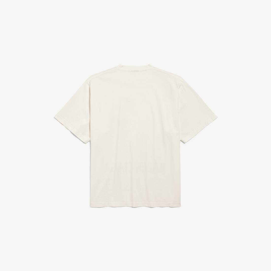 Men's The Window Medium Fit T-shirt in White | Balenciaga Luxembourg EN - Image 2