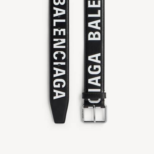 printed letters belt