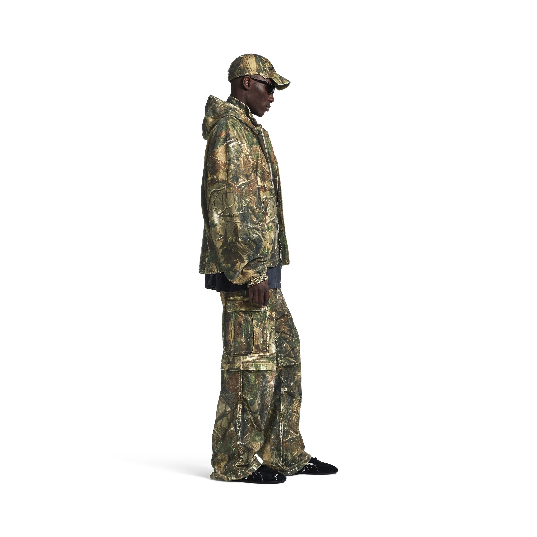 hooded workwear jacket