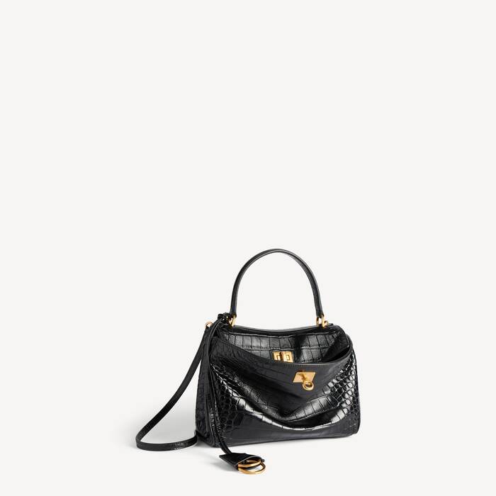 Women's Rodeo Handbag Mini in Black - Women | Balenciaga United States EN - Image 2