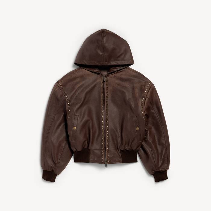Men's Bomber in Brown Demasquable - Men | Balenciaga Czech Republic EN - Image 1