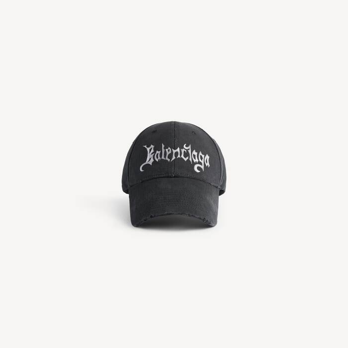 Casquette Sketchy pour Homme en Noir - Homme | Balenciaga Belgique FR - Image 1