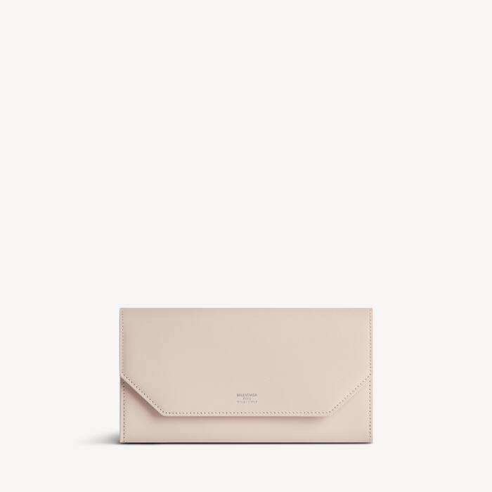 アーモンド の ウィメンズ Envelope ロングウォレット カードホルダー - ウィメンズ | Balenciaga 日本 JA - Image 1