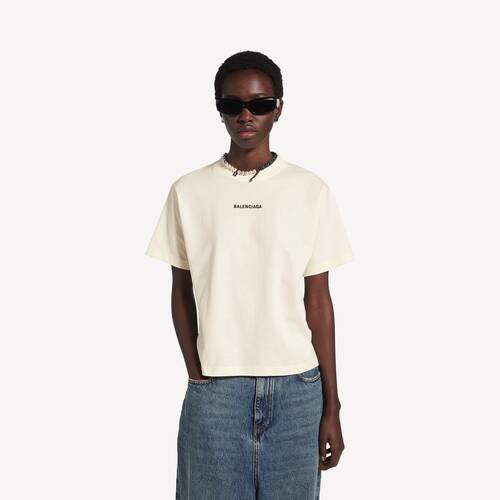 balenciaga back中号版型t恤