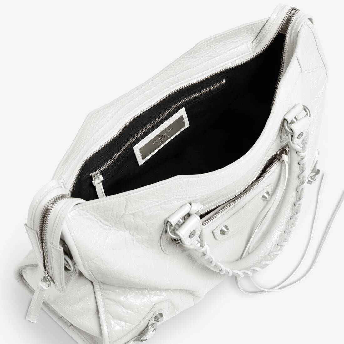 Le City Tasche Mittelgro&szlig; in Optisches Wei&szlig; | Balenciaga Deutschland DE - Image 5