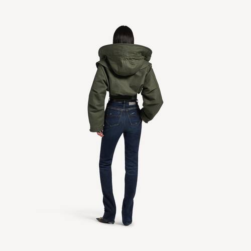 parka militar corta