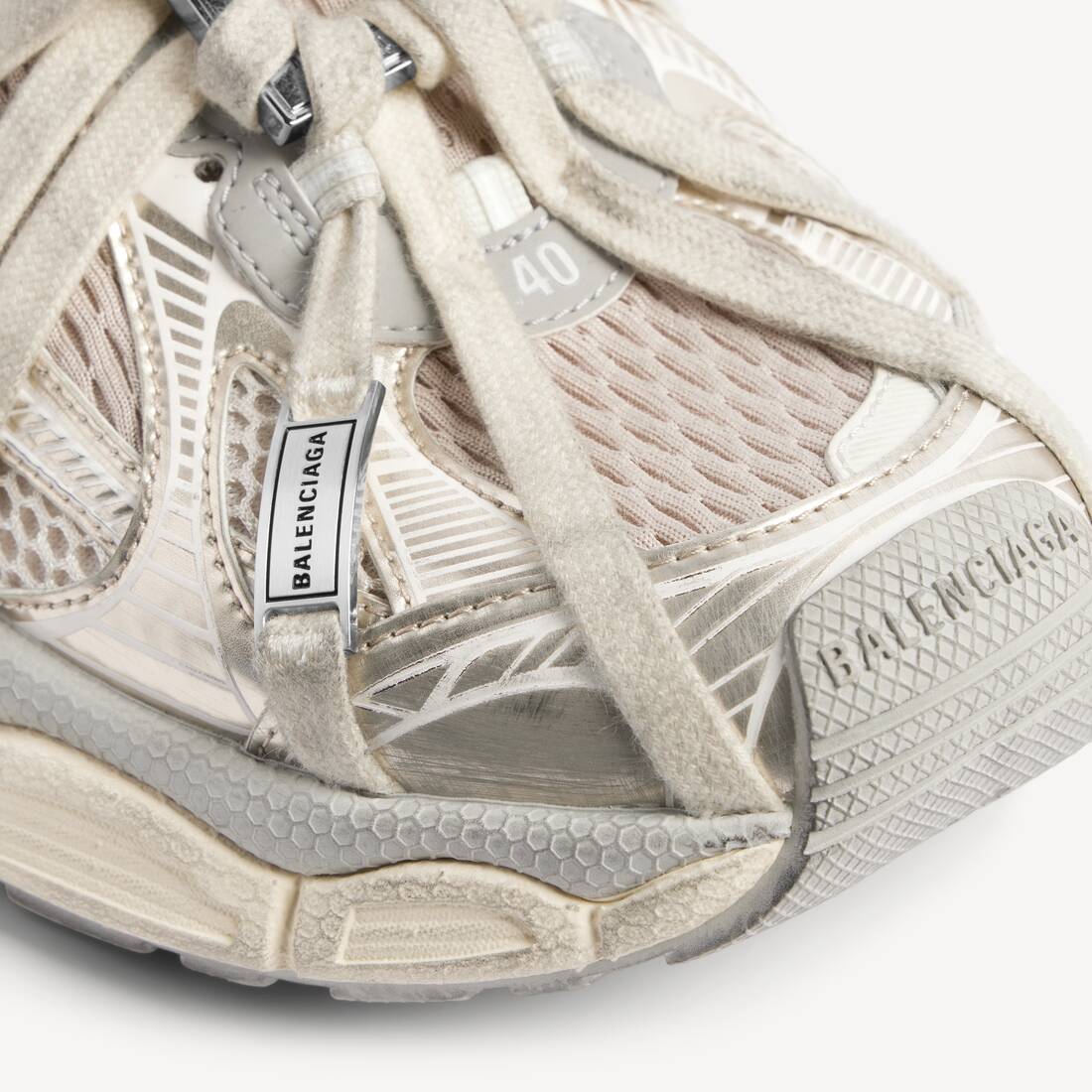 エッグシェル の メンズ 3xl Extreme Laces ミュール | Balenciaga 日本 JA - Image 2