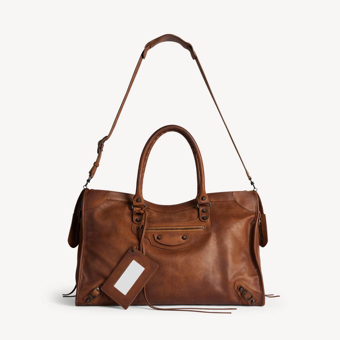 Sac Le City Grand pour Homme en Caramel | Balenciaga Luxembourg FR - Image 4