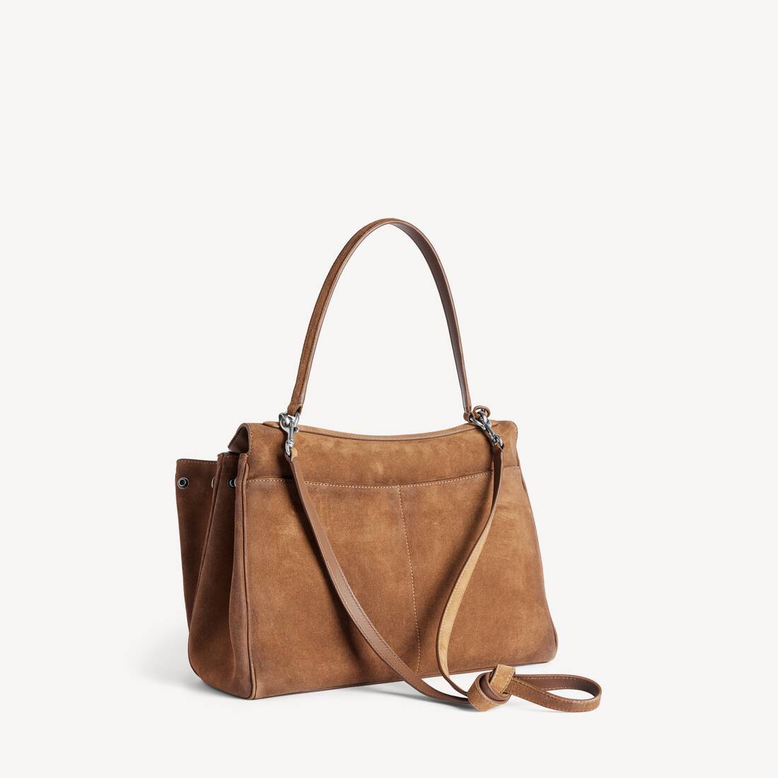 Bolso De Mano Rodeo Mediano para Mujer en C&aacute;mel | Balenciaga Estados Unidos ES - Image 3
