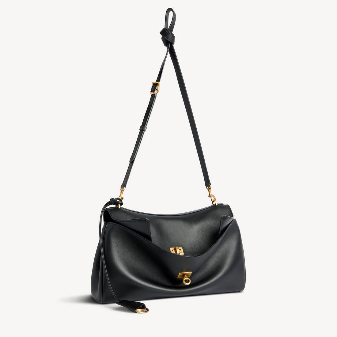 Women's Rodeo Shoulder Bag in Black | Balenciaga Zimbabwe EN - Image 2