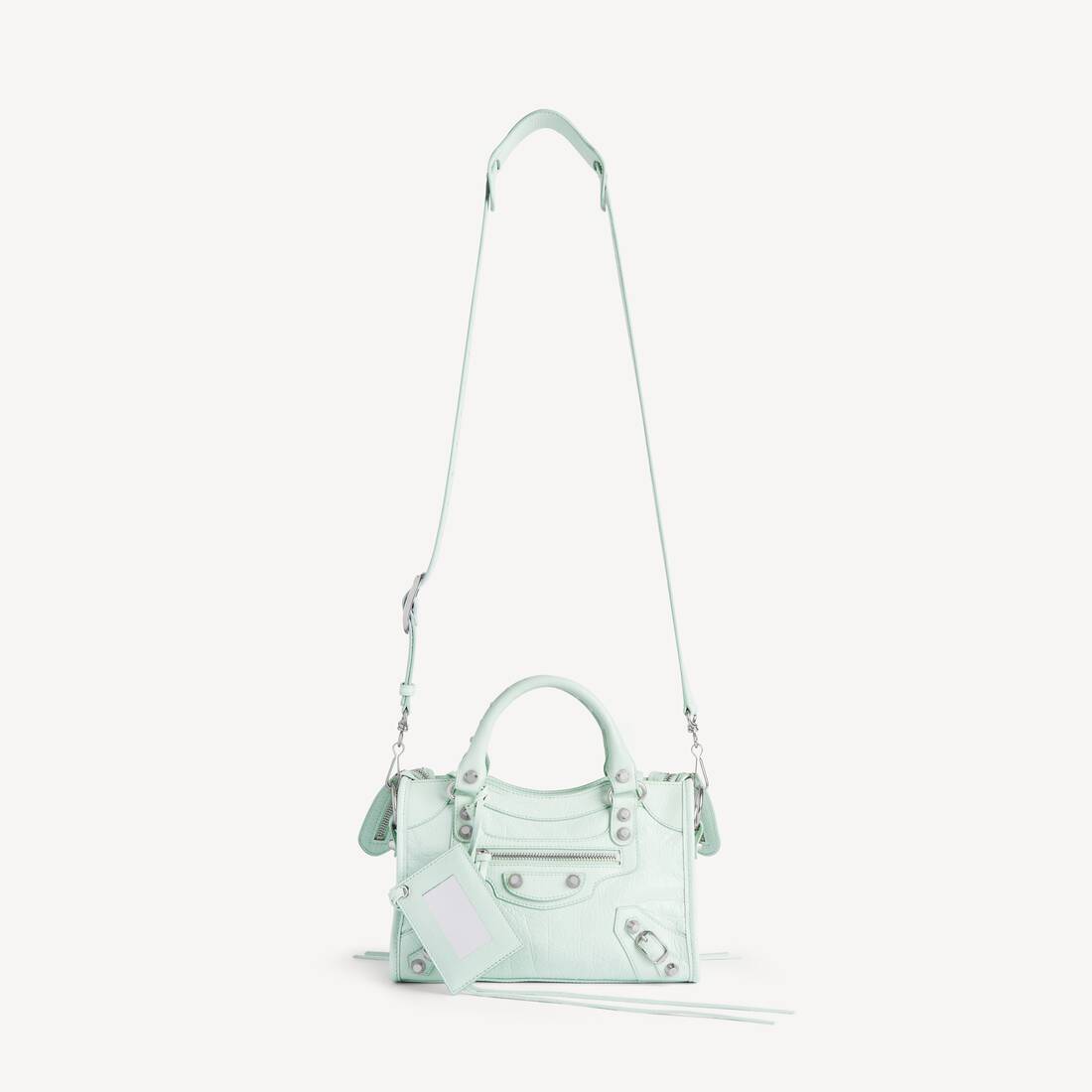 Women's Le City Bag Mini in Almond Green | Balenciaga Greece EN - Image 4