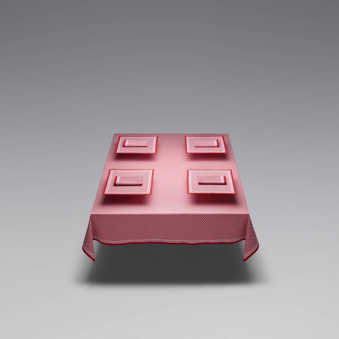 Bistro Table Set in Red/white | Balenciaga United States EN - Image 5