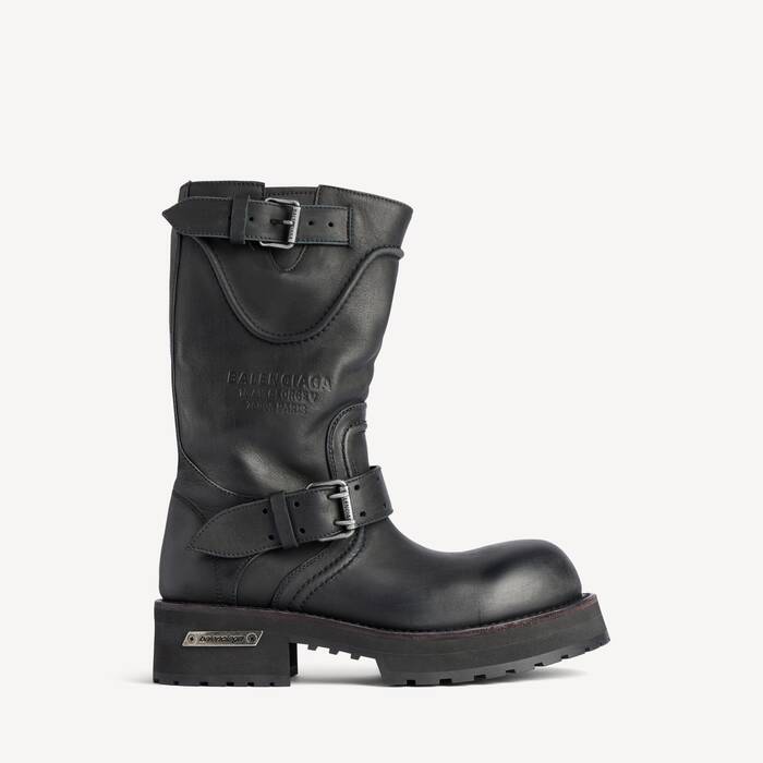 Botte Venom pour Femme en Noir - Femme | Balenciaga France FR - Image 1