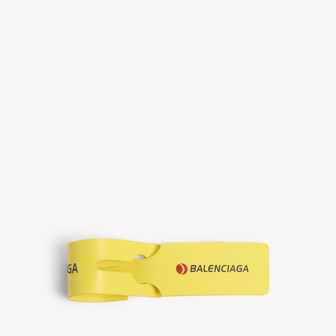 Charm/keychain Luggage Swing  in Yellow | Balenciaga Lithuania EN - Image 4