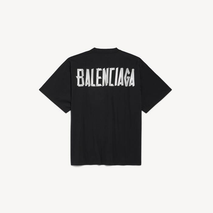 ブラック の ウィメンズ Glitter Tape Type ラージフィット T-シャツ  - ウィメンズ | Balenciaga 日本 JA - Image 2