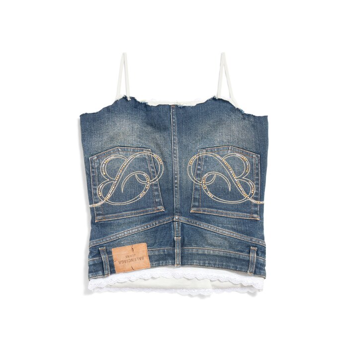 patched tank top