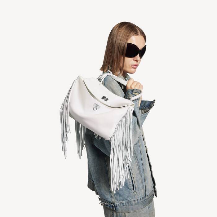 Women's Rodeo Handbag Small  in White - Women | Balenciaga Ireland EN - Image 2