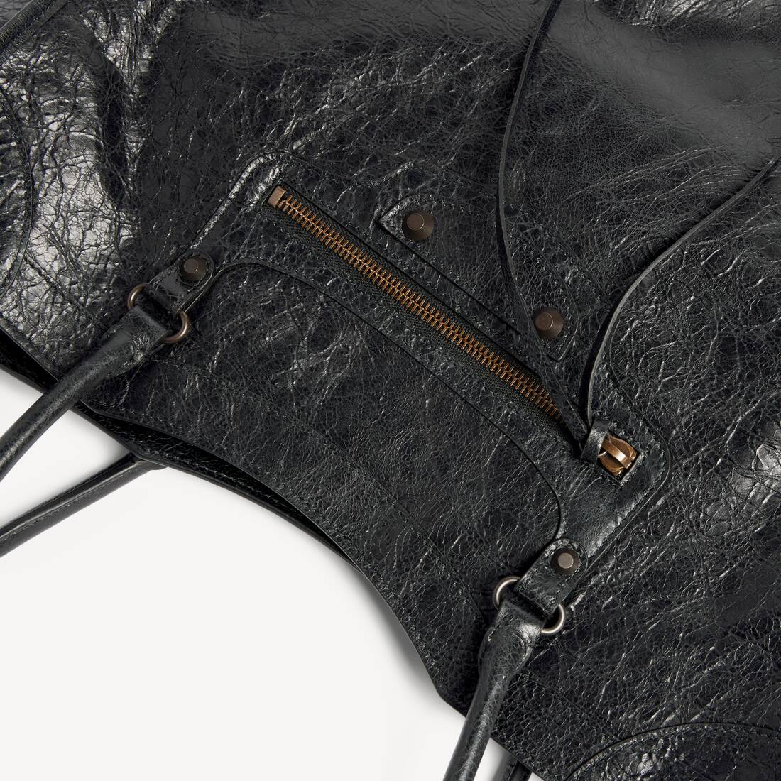Women's Le City Tote Bag Medium in Black | Balenciaga Australia EN - Image 5