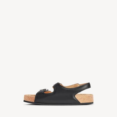 balenciaga i scholl平底凉鞋