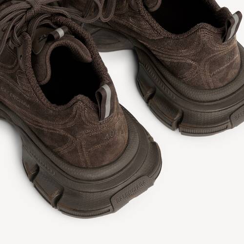 3xl stitched suede sneaker