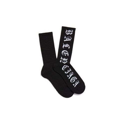 all-around blackletter socks