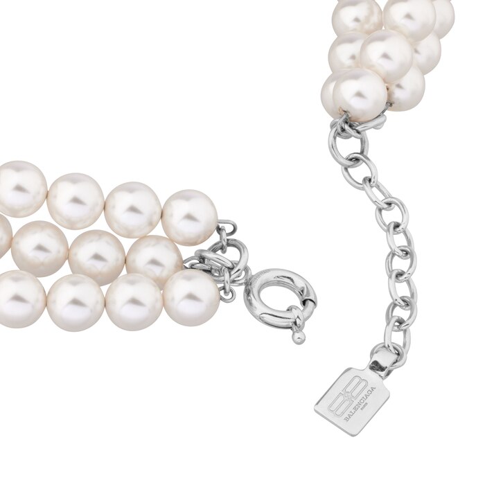 pearl 3-row choker
