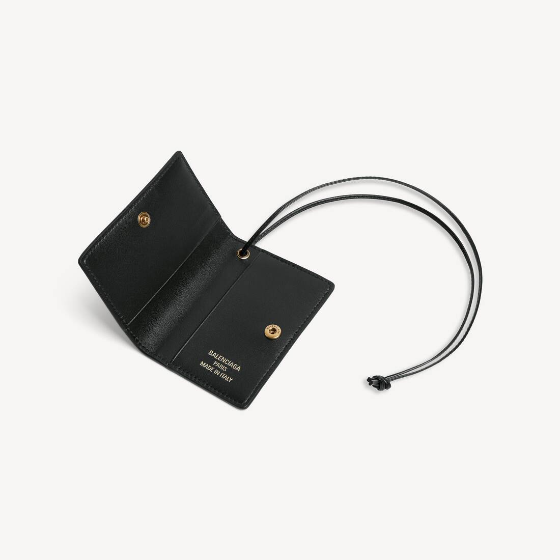 ブラック/マルチカラー の メンズ Passport カードホルダー チャーム | Balenciaga 日本 JA - Image 3