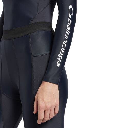 top a maniche lunghe aderente