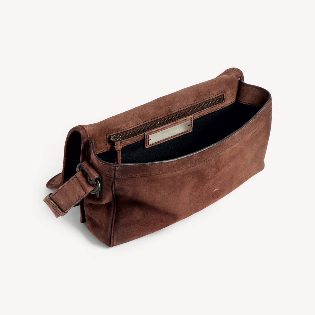 Le City Messenger-tasche Klein Mit Klappe f&uuml;r Herren in Hellespresso | Balenciaga Deutschland DE - Image 4