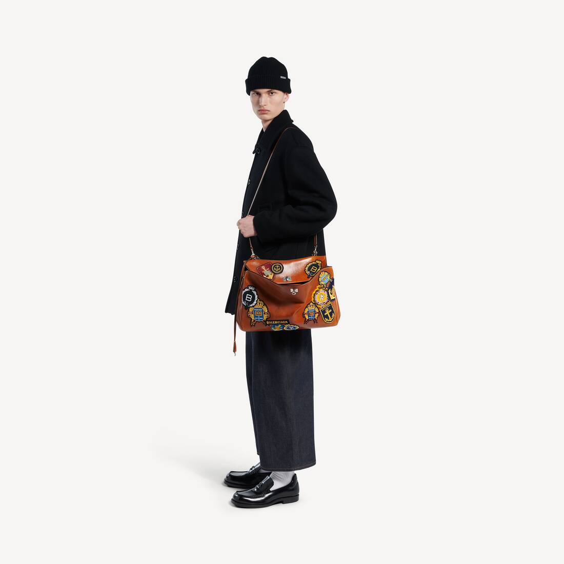 Men's Rodeo Handbag Large in New Tan/multicolor | Balenciaga Canada EN - Image 9
