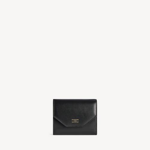 envelope bifold wallet with flap