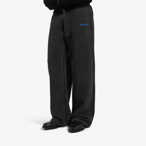 balenciaga back オーバーサイズ バギースウェットパンツ