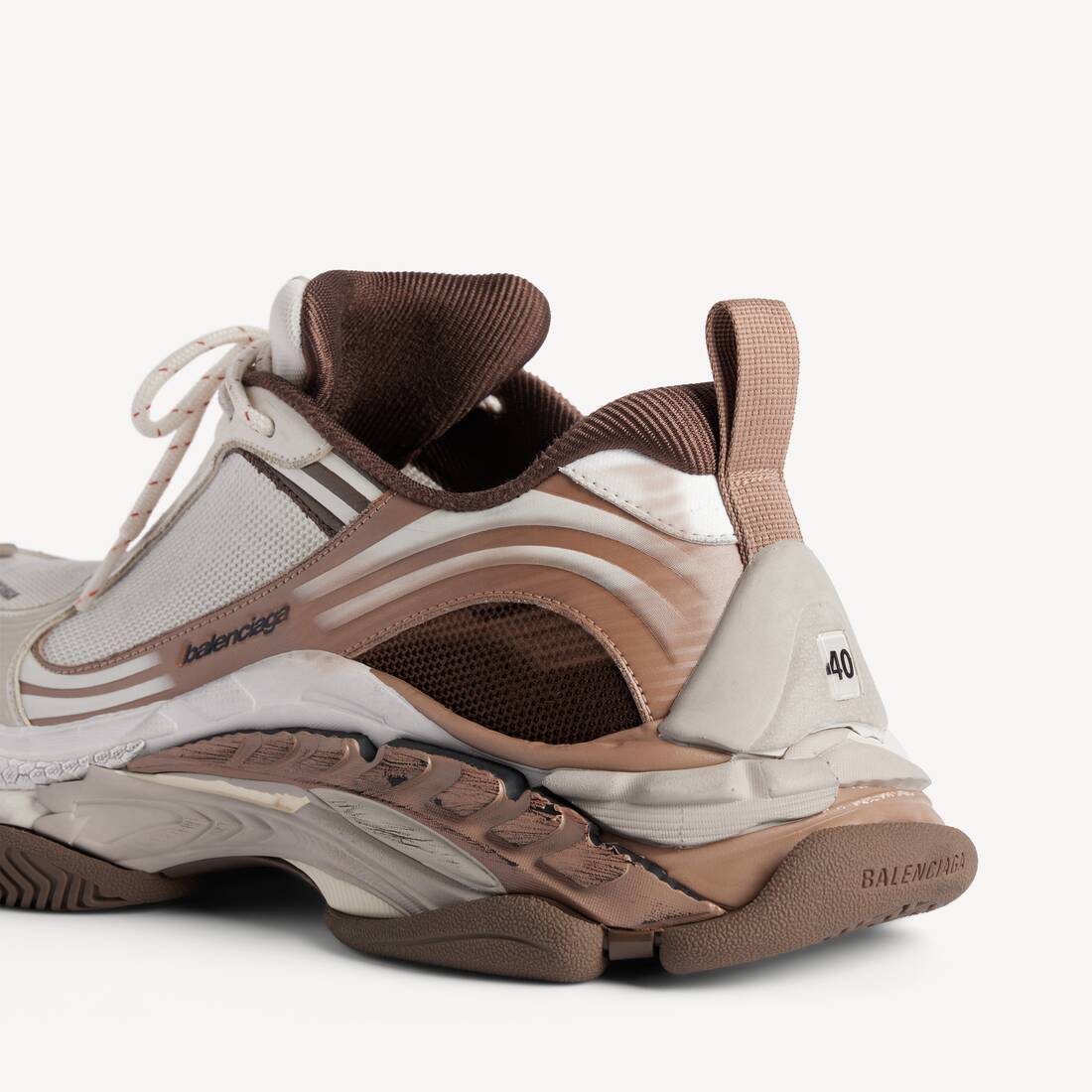 Sneaker Triple S.2 pour Femme en Marron/beige | Balenciaga Belgique FR - Image 3