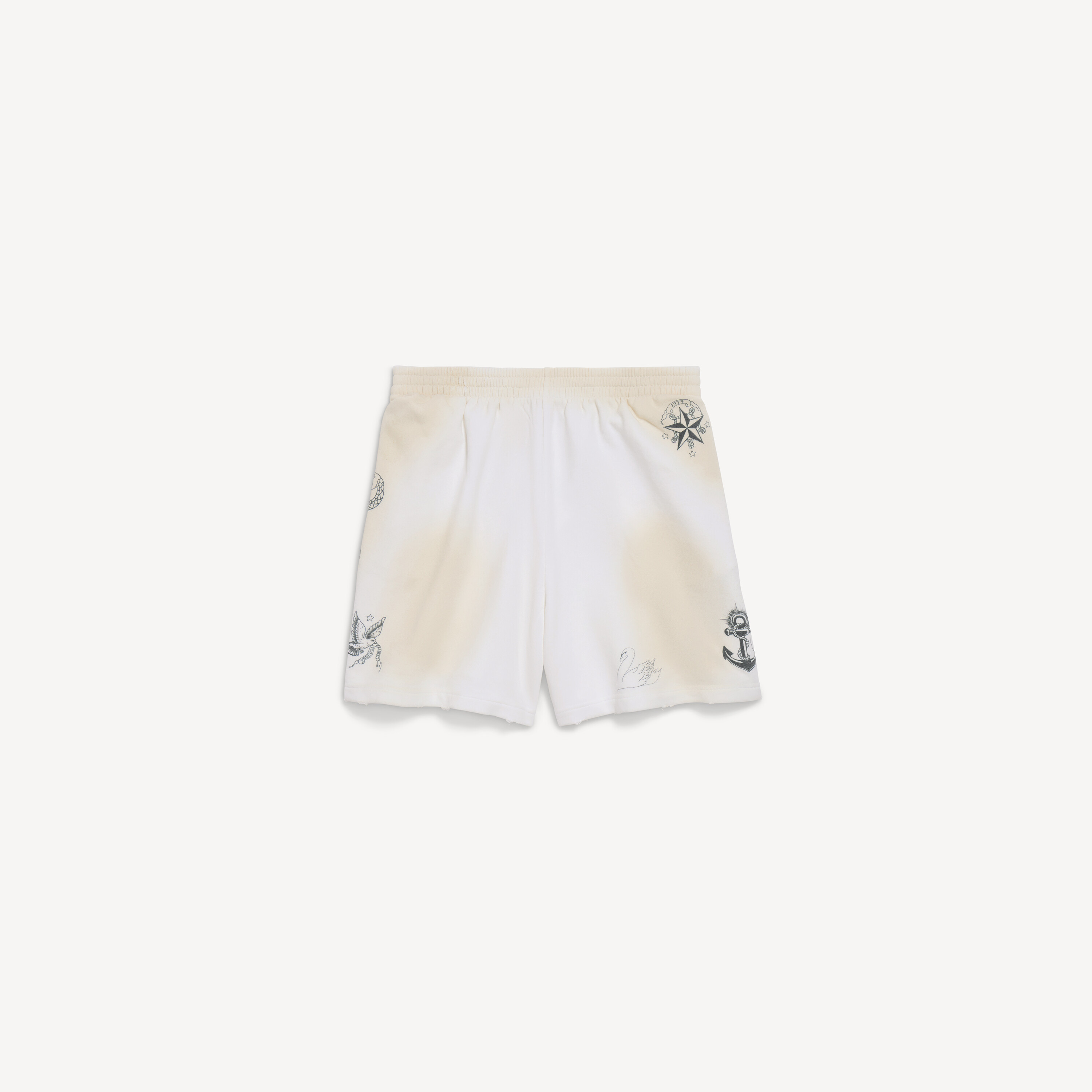 Taped balenciaga back ショートパンツ