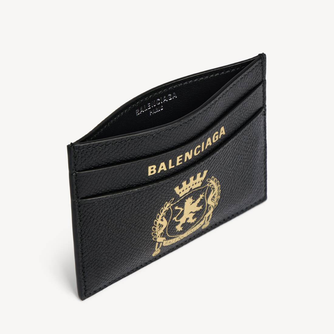 Men's Passport Card Holder in Black | Balenciaga Zimbabwe EN - Image 3