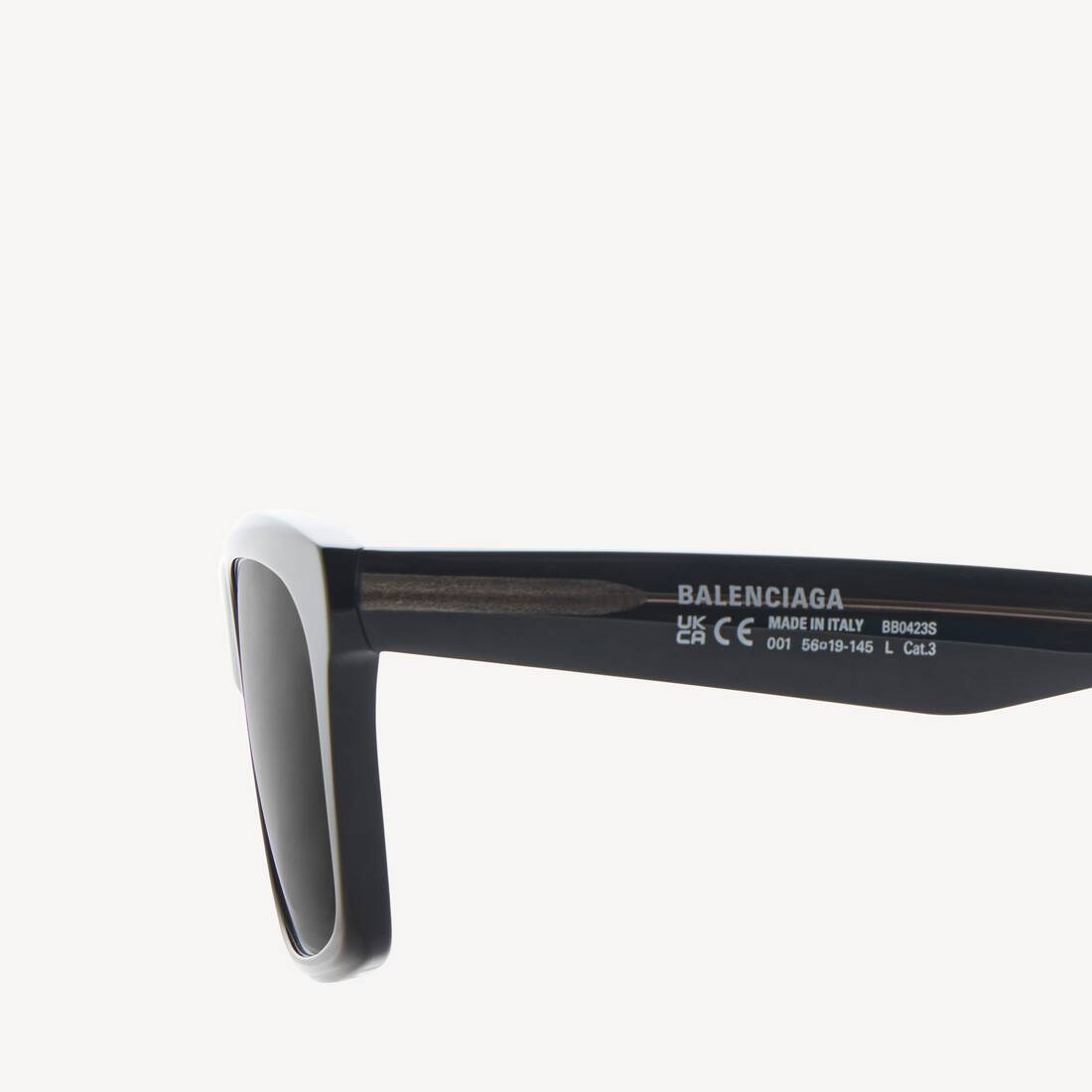 Soho Square Af太阳镜  为 男士 在 黑 | Balenciaga 津巴布韦 ZH - Image 5