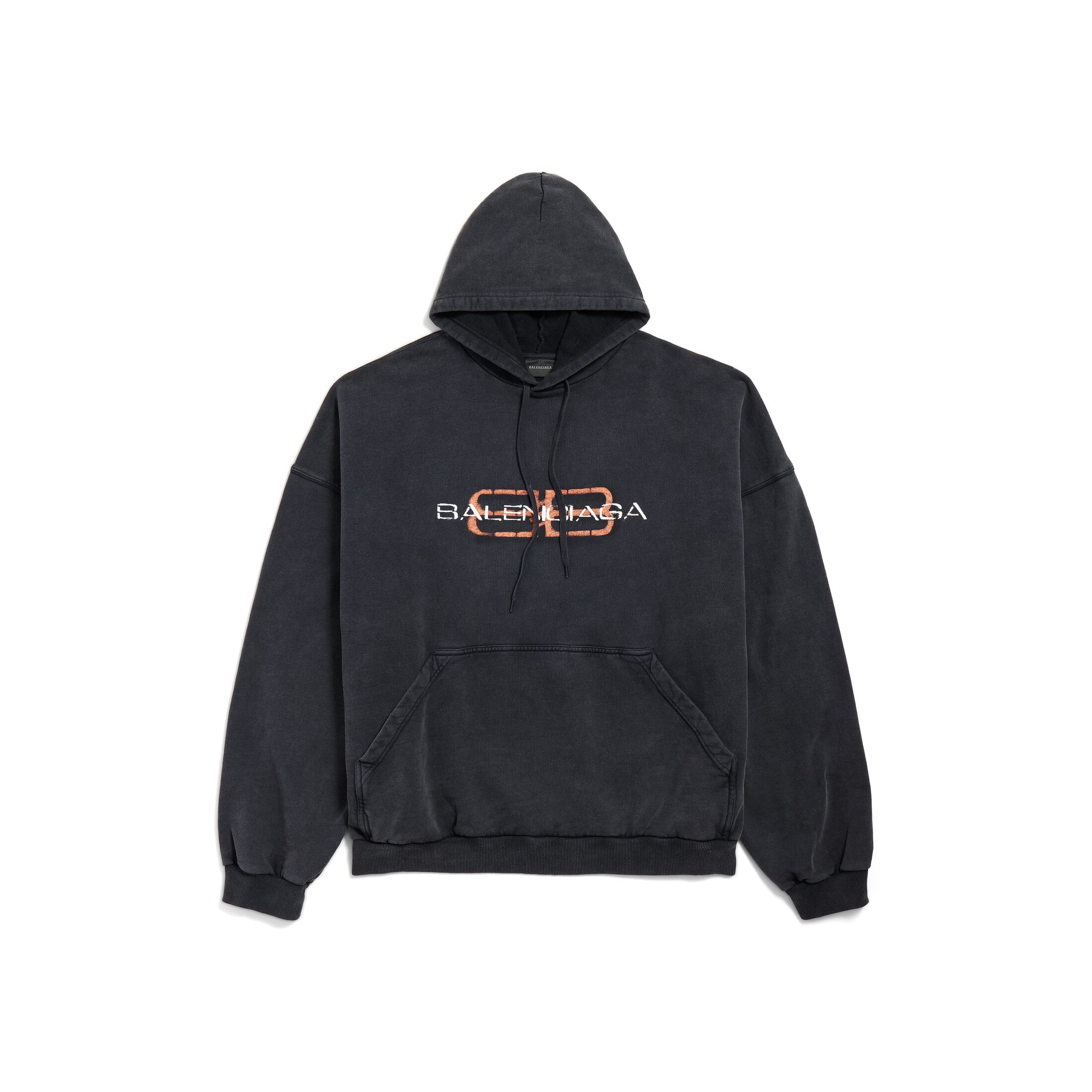 bb icon stencil hoodie large fit