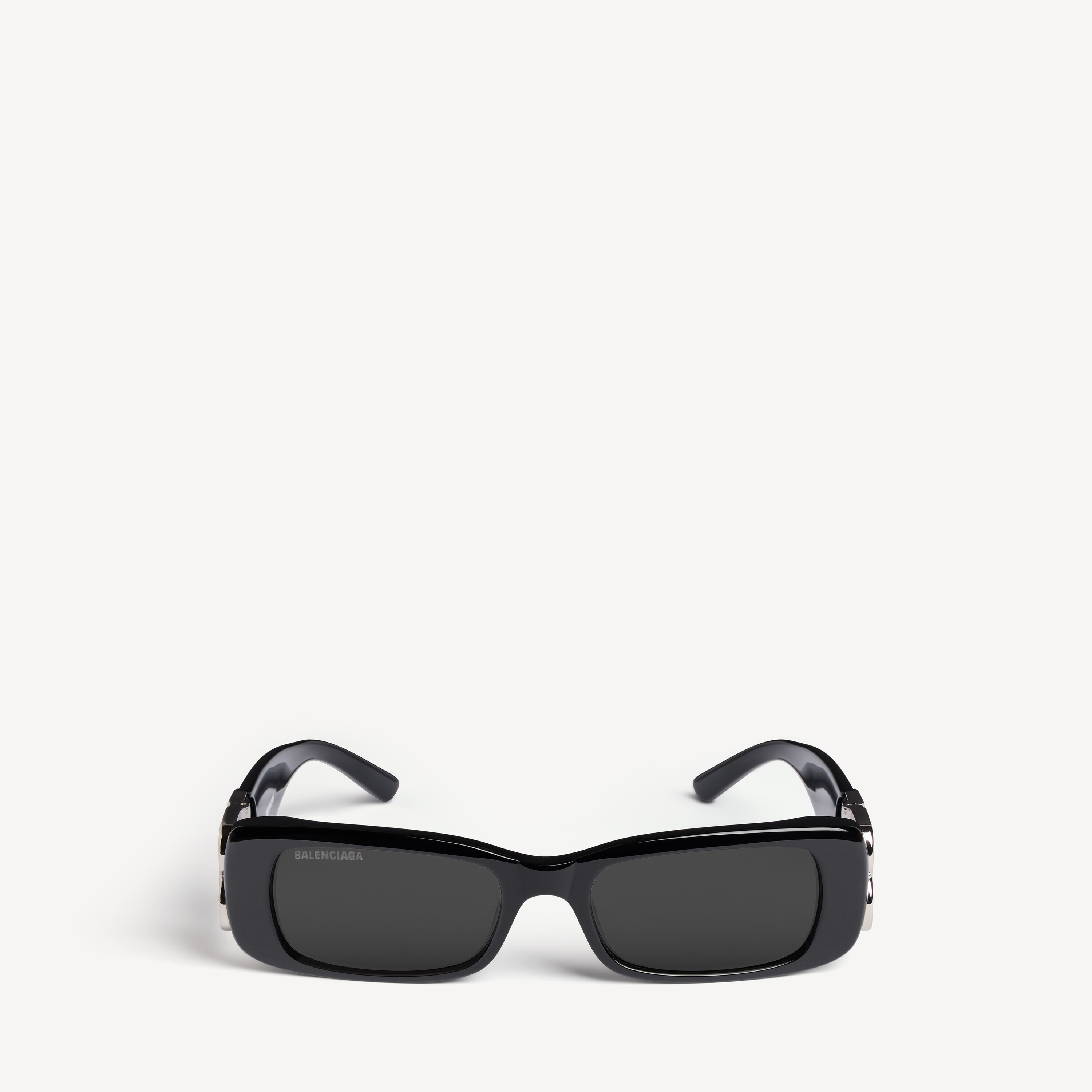 Women's Dynasty Rectangle Sunglasses in Black
