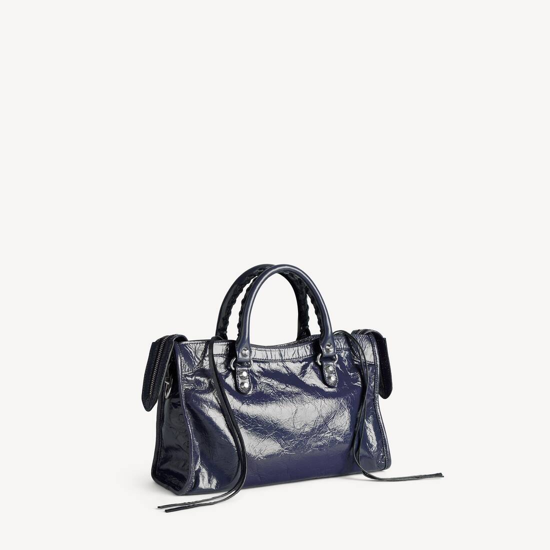 Women's Le City Bag Small in Navy | Balenciaga United States EN - Image 3