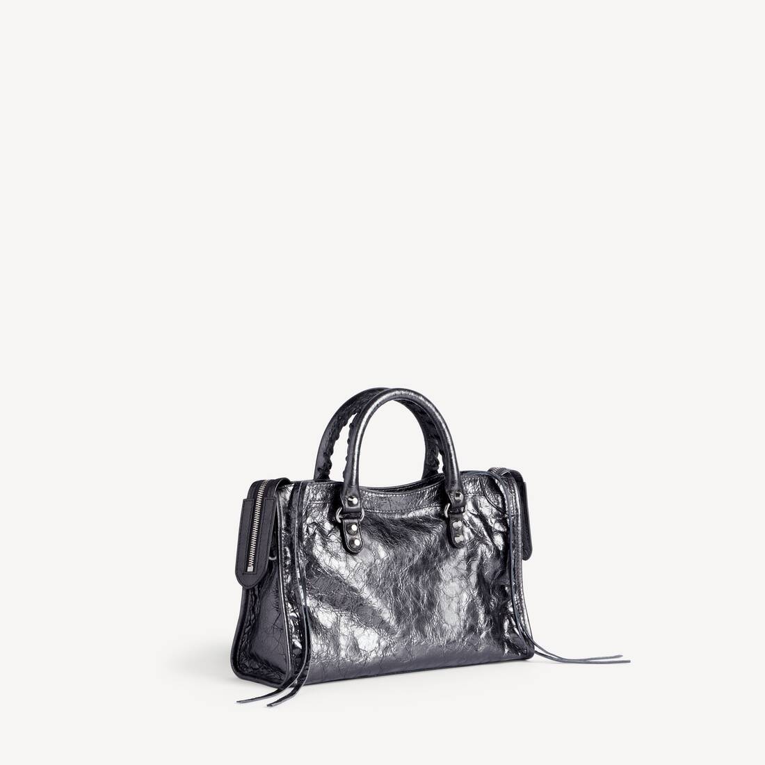 Women's Le City Bag Small in Steel Grey | Balenciaga Australia EN - Image 3