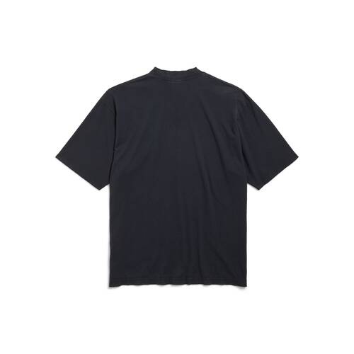 cursive t-shirt mittlere passform