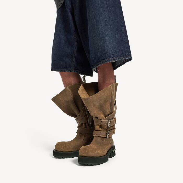 Bota Venom para Mujer en Tostado - Mujer | Balenciaga Espa&ntilde;a ES - Image 2