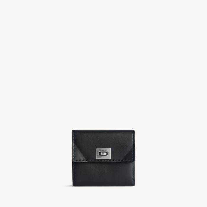 Men's Rodeo Mini Wallet in Black - Men | Balenciaga Canada EN - Image 1